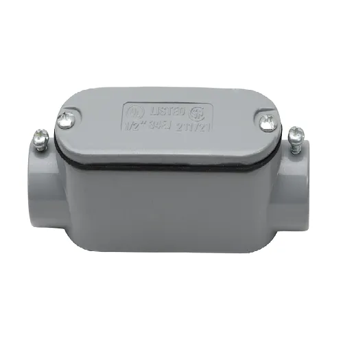 1-1/4" Rigid C Type Conduit Bodies With Cover And Gasket C4CG (Pack of 12)