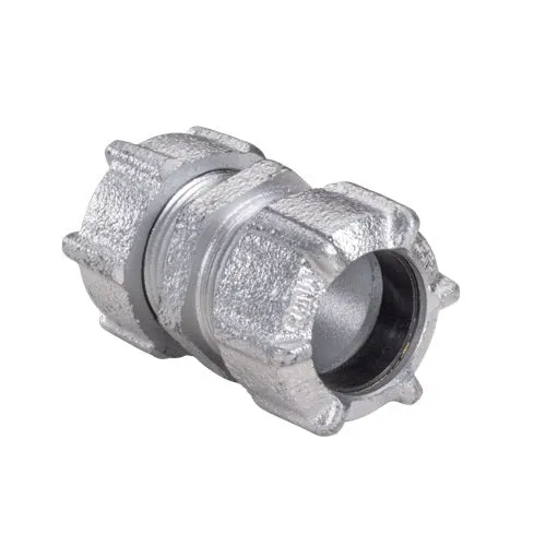 1 Inch Rigid Raintight Coupling Malleable Iron 253MRT (Pack of 10)