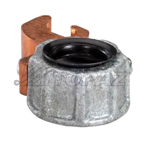 1" Rigid Metallic Insulated Grounding Bushings 4-14 Copper Lug 333CMHDG (Pack of 15)