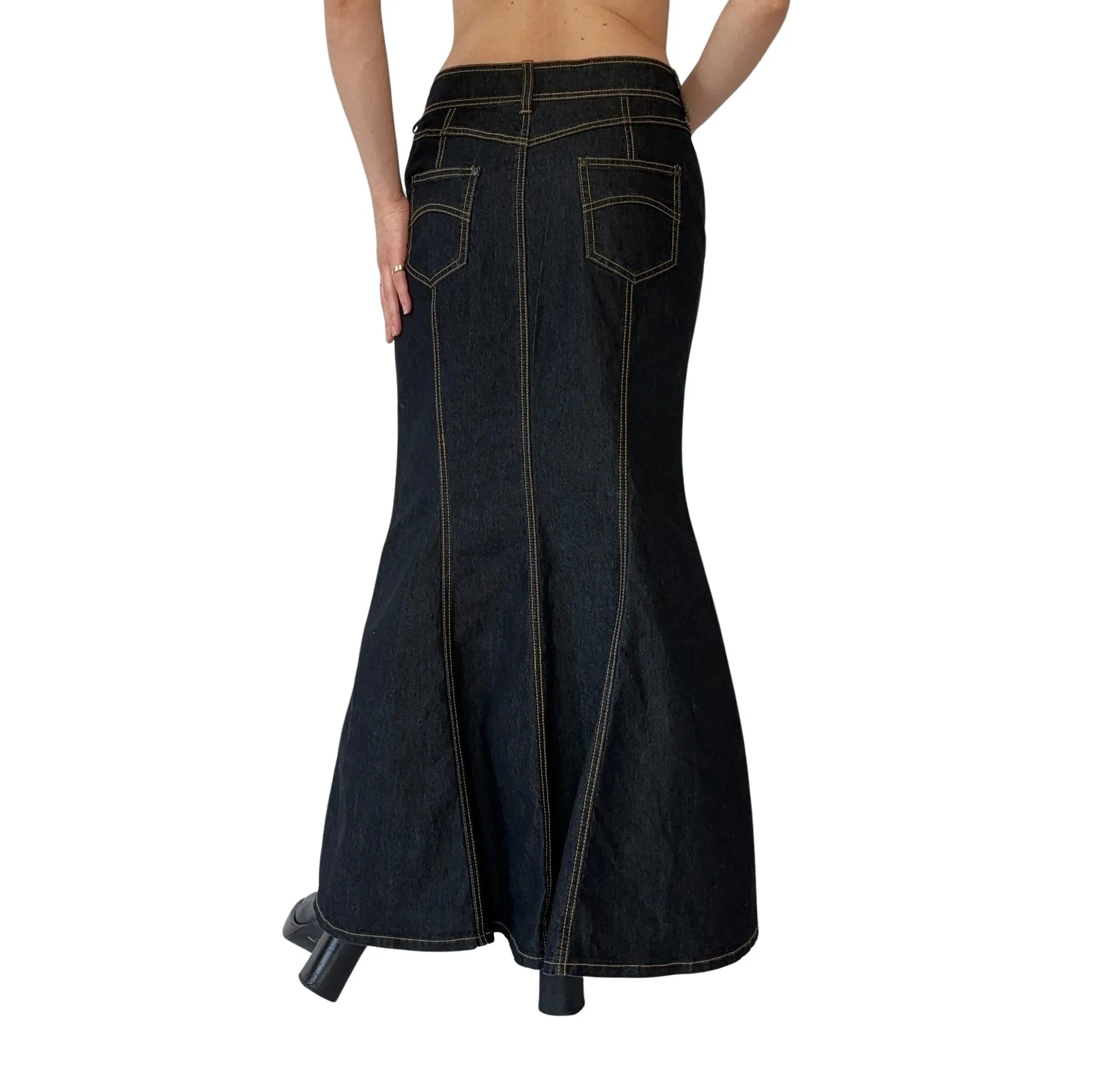 2000s Denim Maxi (M)