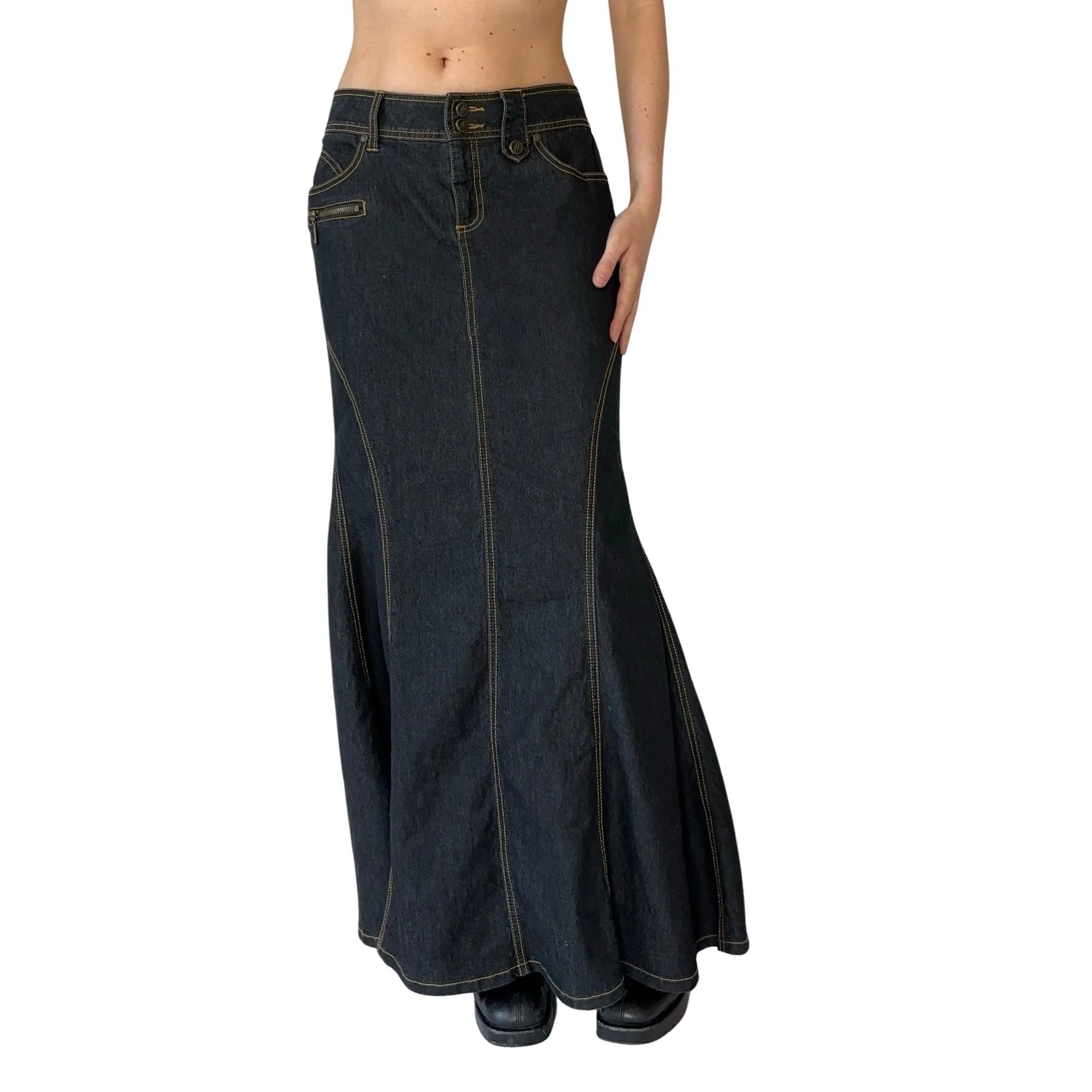 2000s Denim Maxi (M)