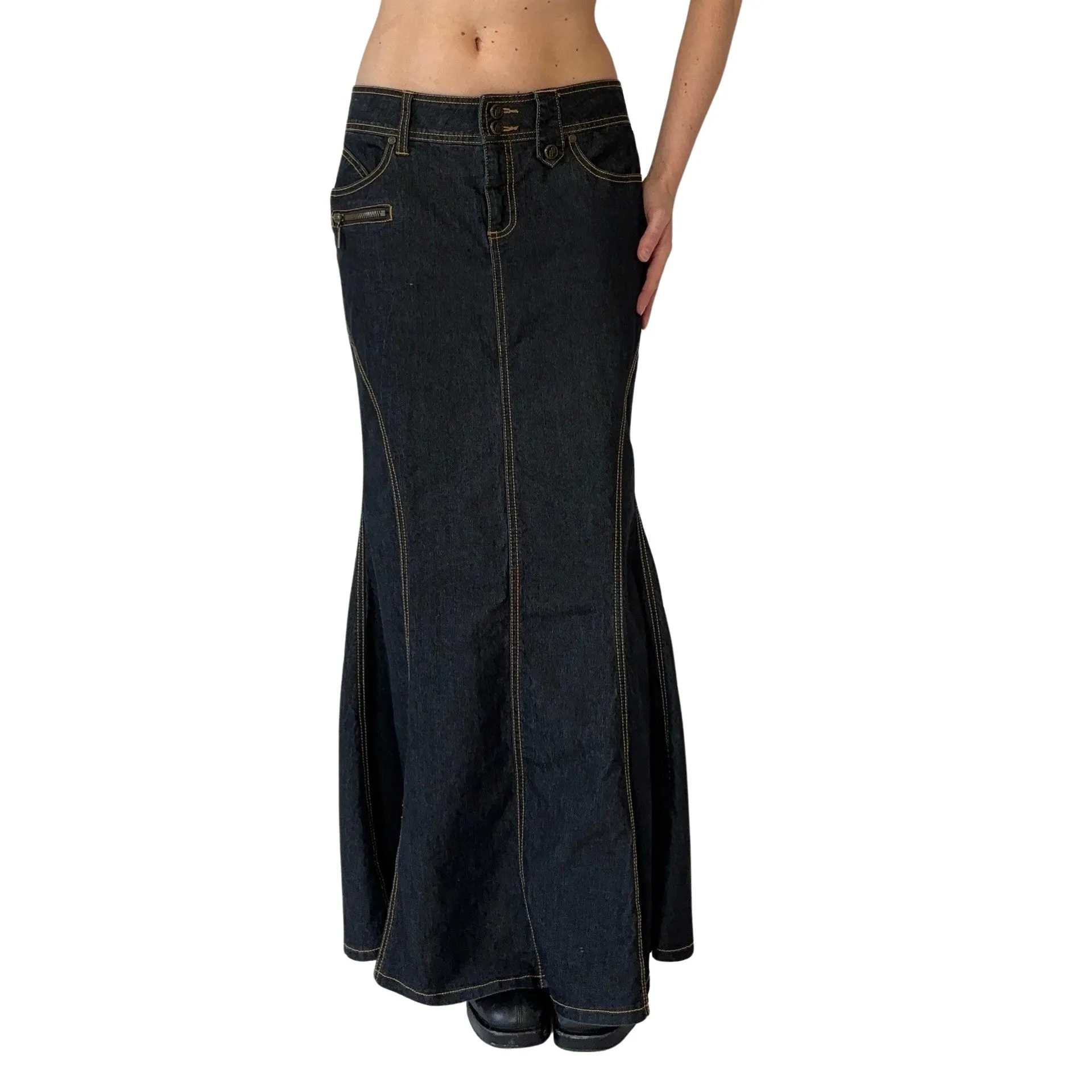 2000s Denim Maxi (M)