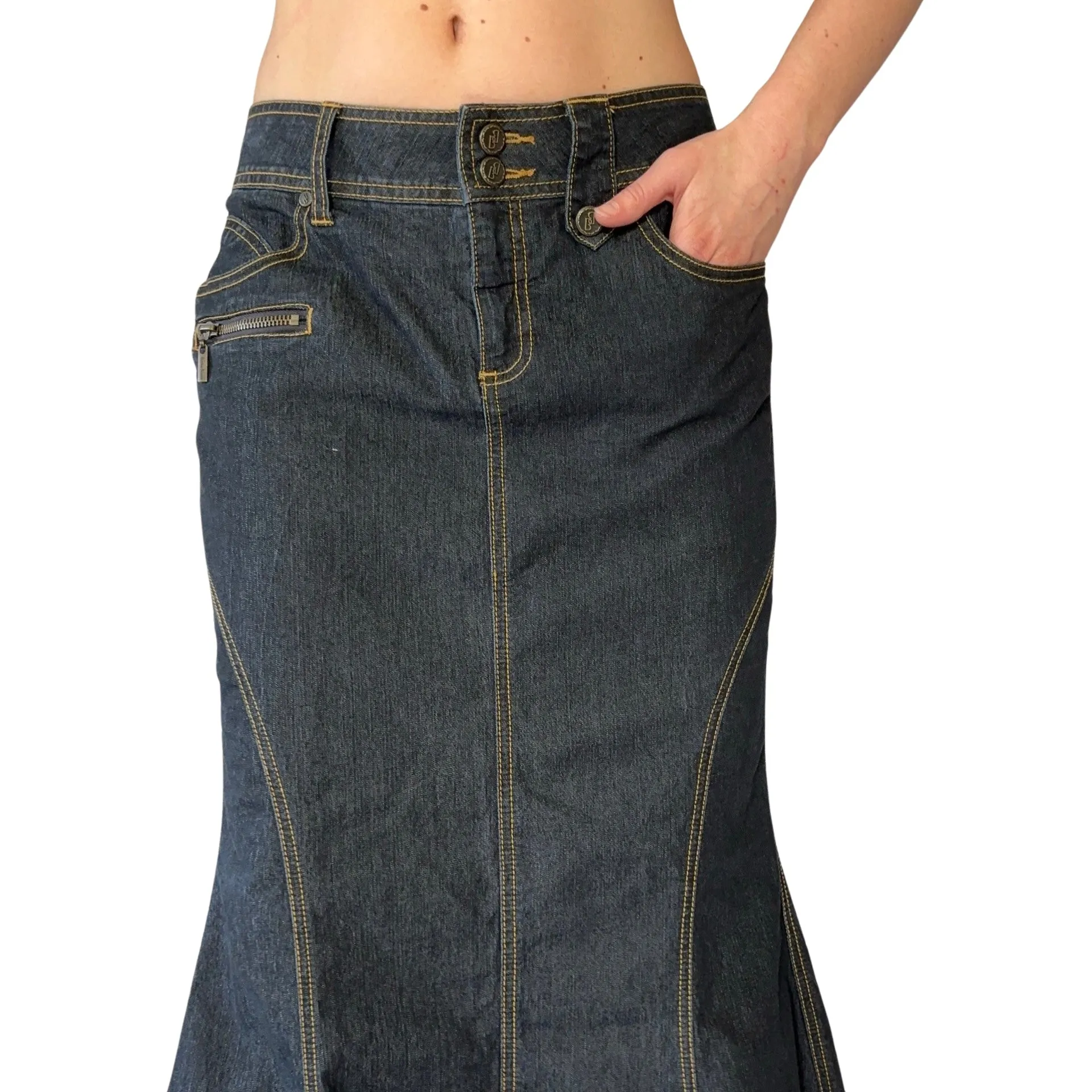 2000s Denim Maxi (M)