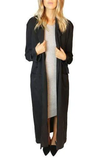 217047 OLSEN DRAPE TRENCH