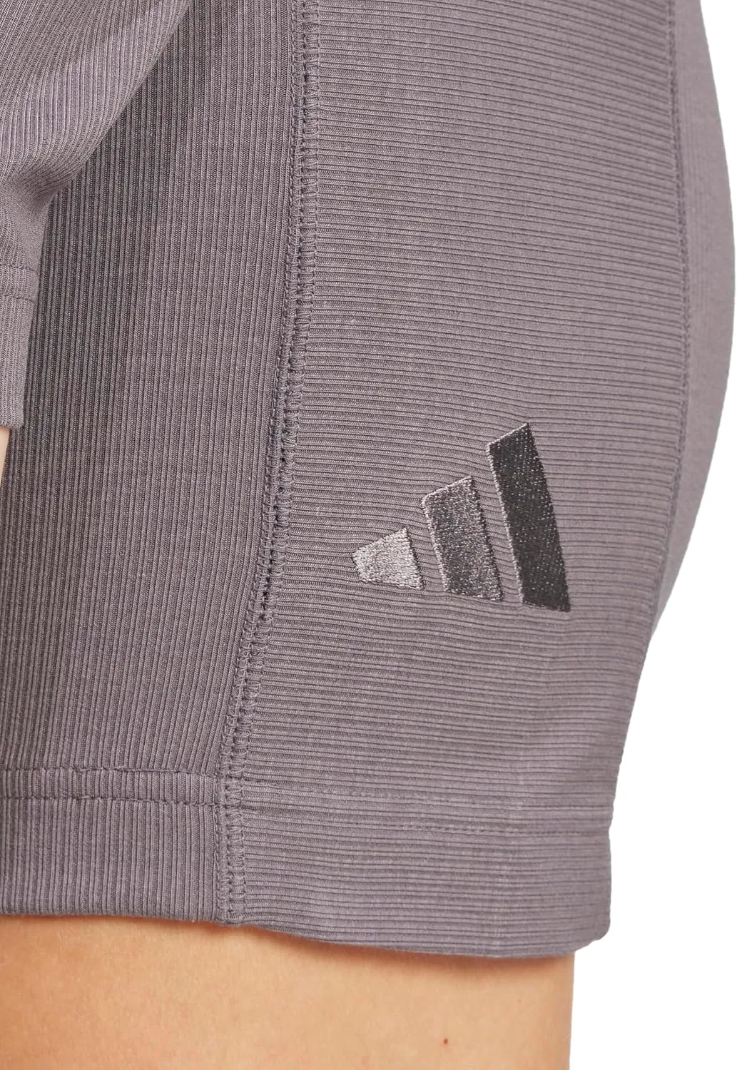 adidas Women's All SZN Ribbed High-Waisted Bike Shorts