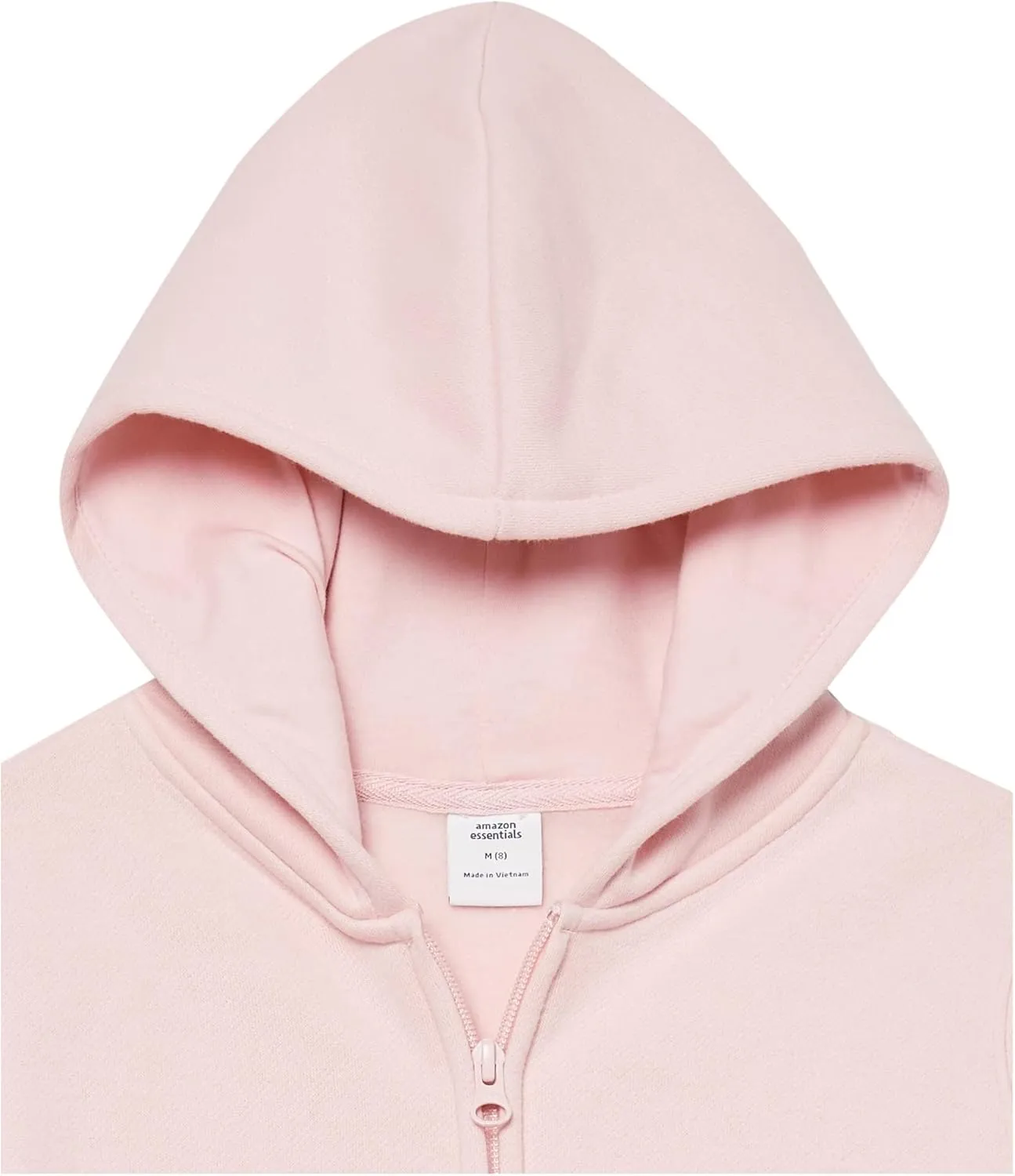 Amazon Essentials Girls and Toddlers' Fleece Zip-Up Hoodie Sweatshirt