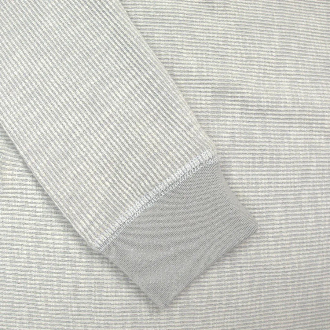Appaman Craftsman Thermal Henley-Cool Grey