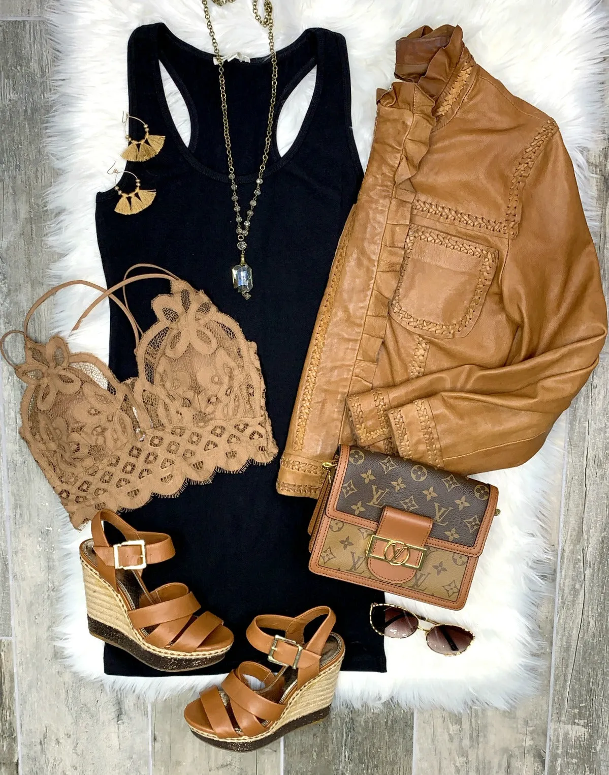Basic Tank Dress: Black