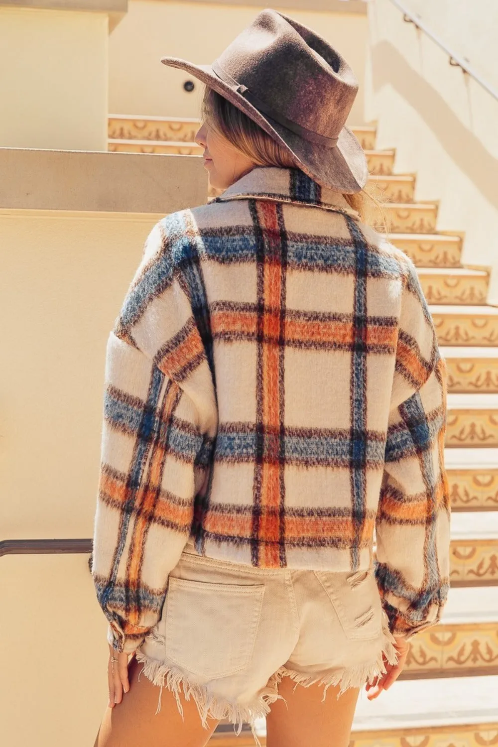 Billie Plaid Jacket