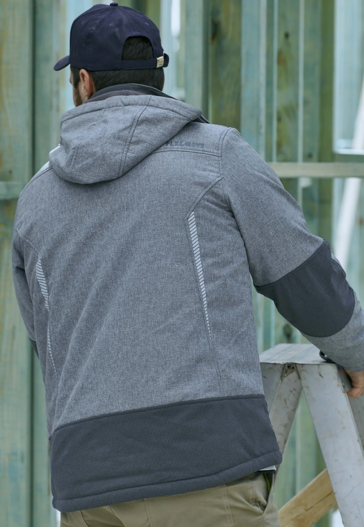 BJ6937 - Bisley - Flx & Move™ Waterproof Shield Jacket with Bonded internal fleece face