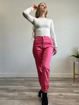 Blush Bloom Jogger Jeans