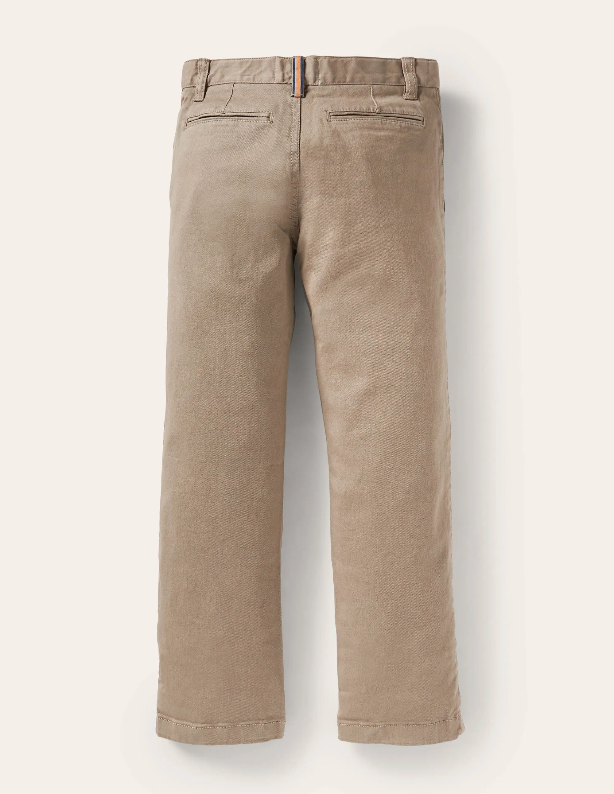Chino Stretch Trousers-Nutty Brown