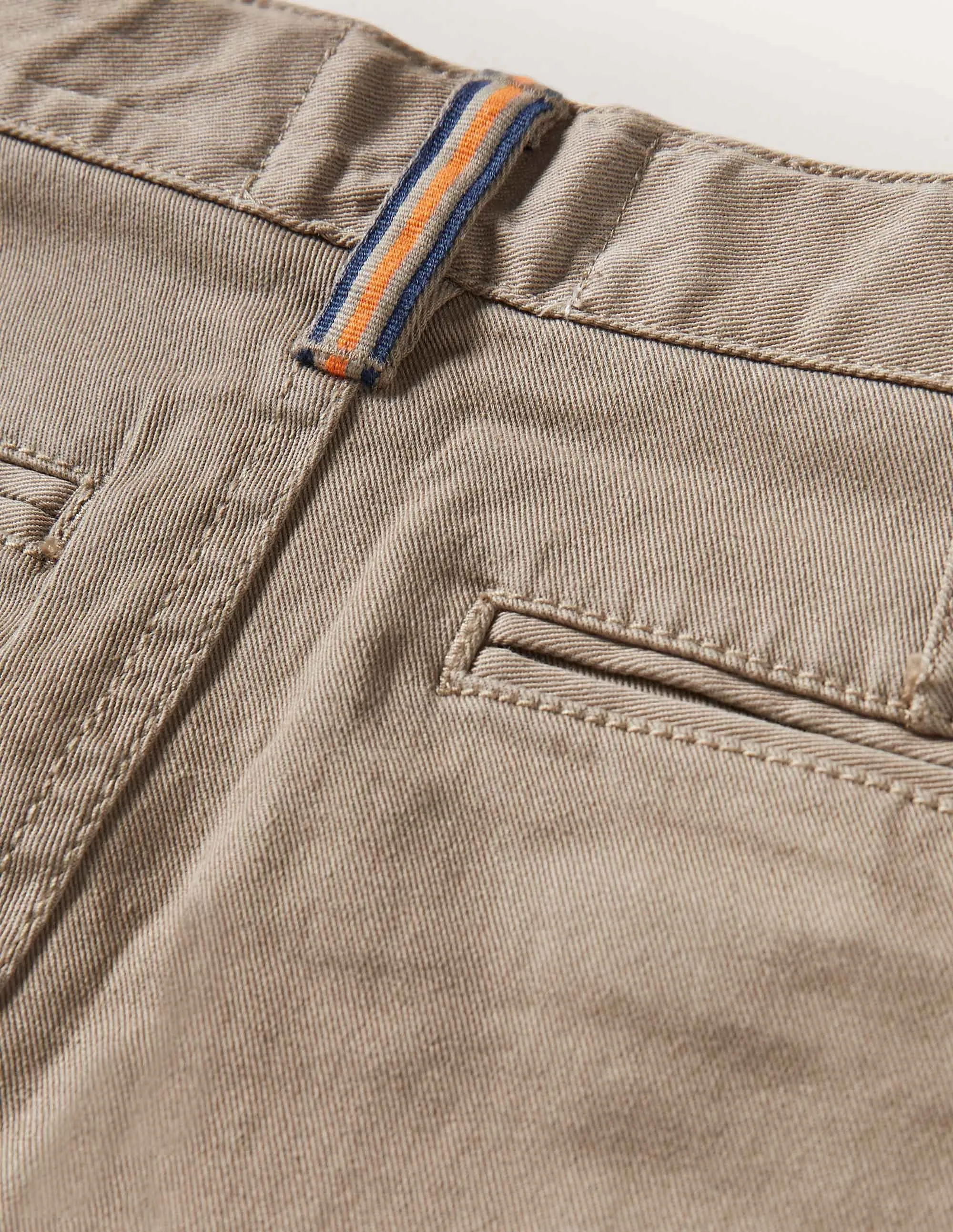 Chino Stretch Trousers-Nutty Brown
