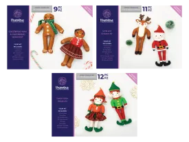 Christmas Character Fabric Panel Bundle - Threaders