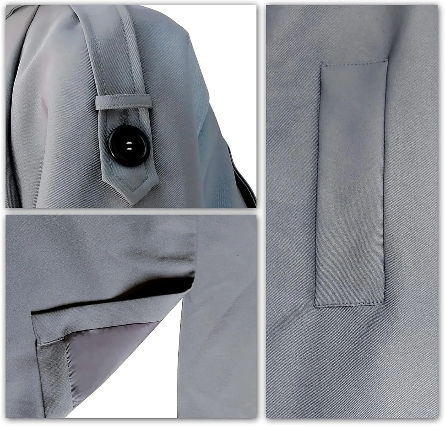 Classic Lapel Overcoat with Belt Midi Length Overcoat Overcoat Outerwear with Belt Pea Coats for Women Light Weight