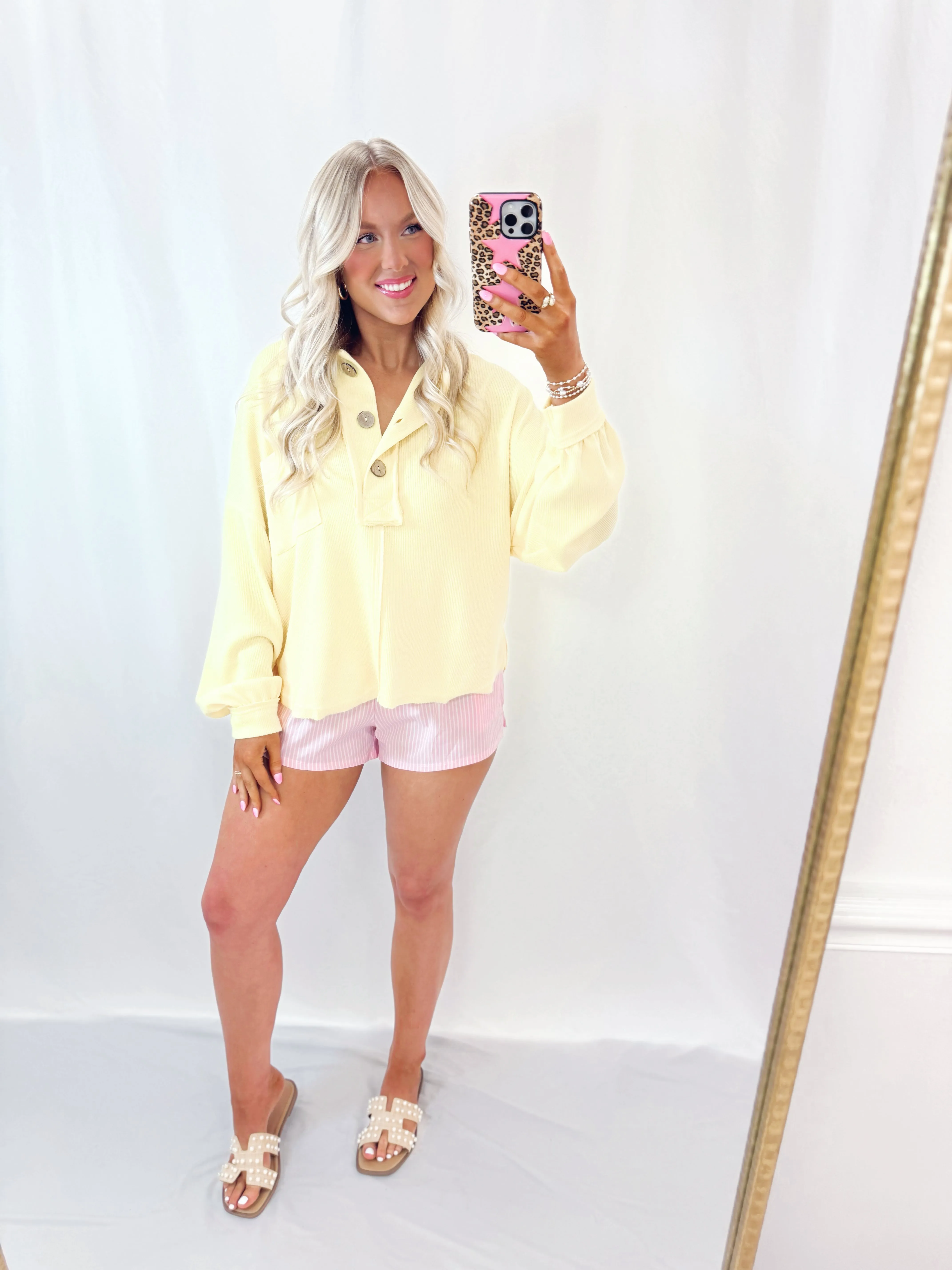 Clouds Of Yellow Pullover
