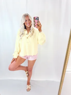 Clouds Of Yellow Pullover