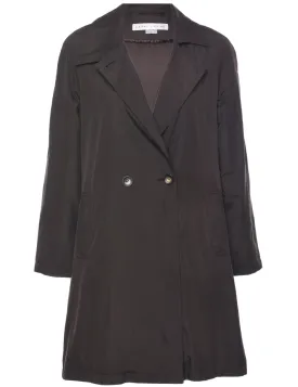 Dark Brown Trench Coat - L