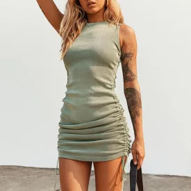 Drawstring Dress