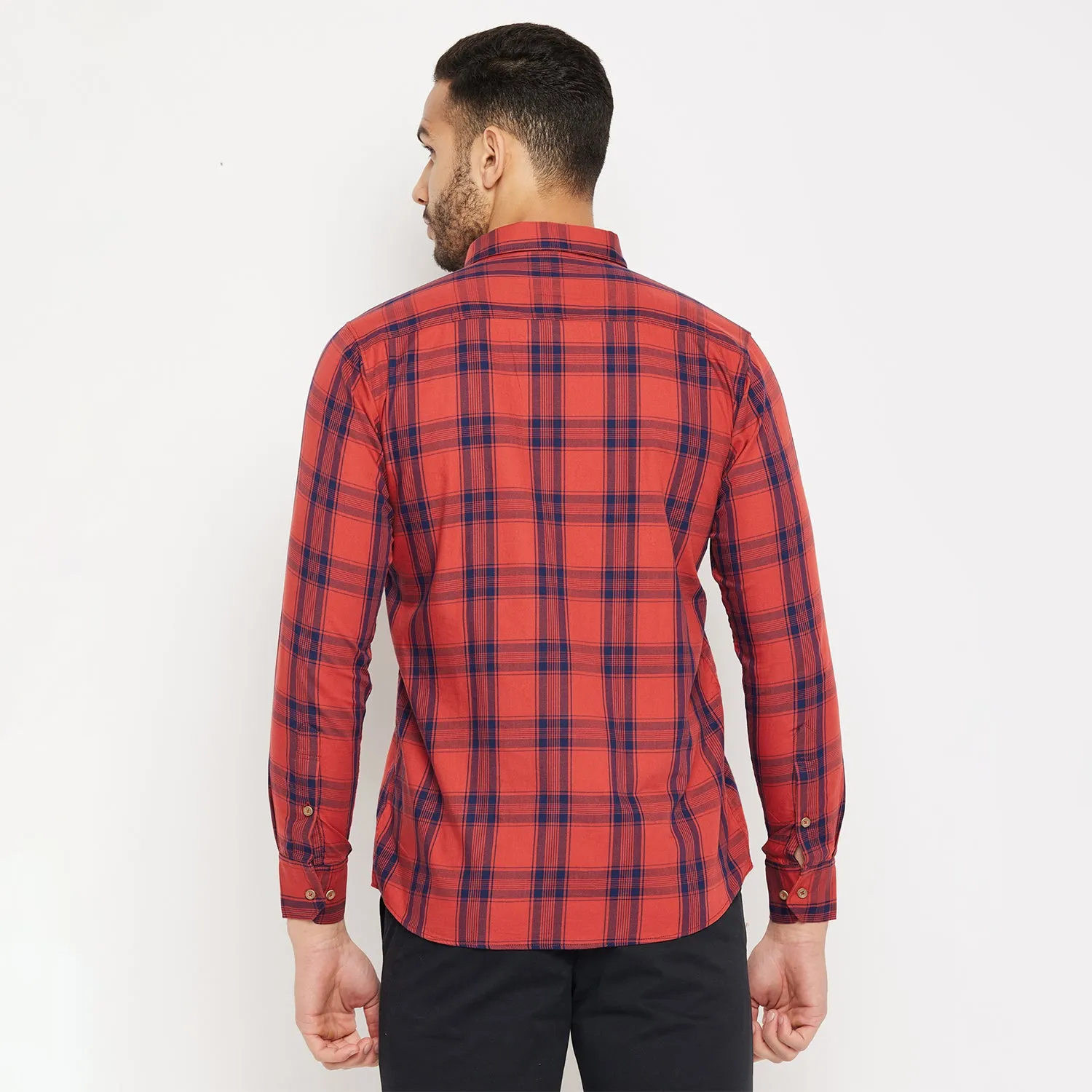 Duke Stardust Men Full Sleeve Cotton Shirt (SD8CKTFQ)