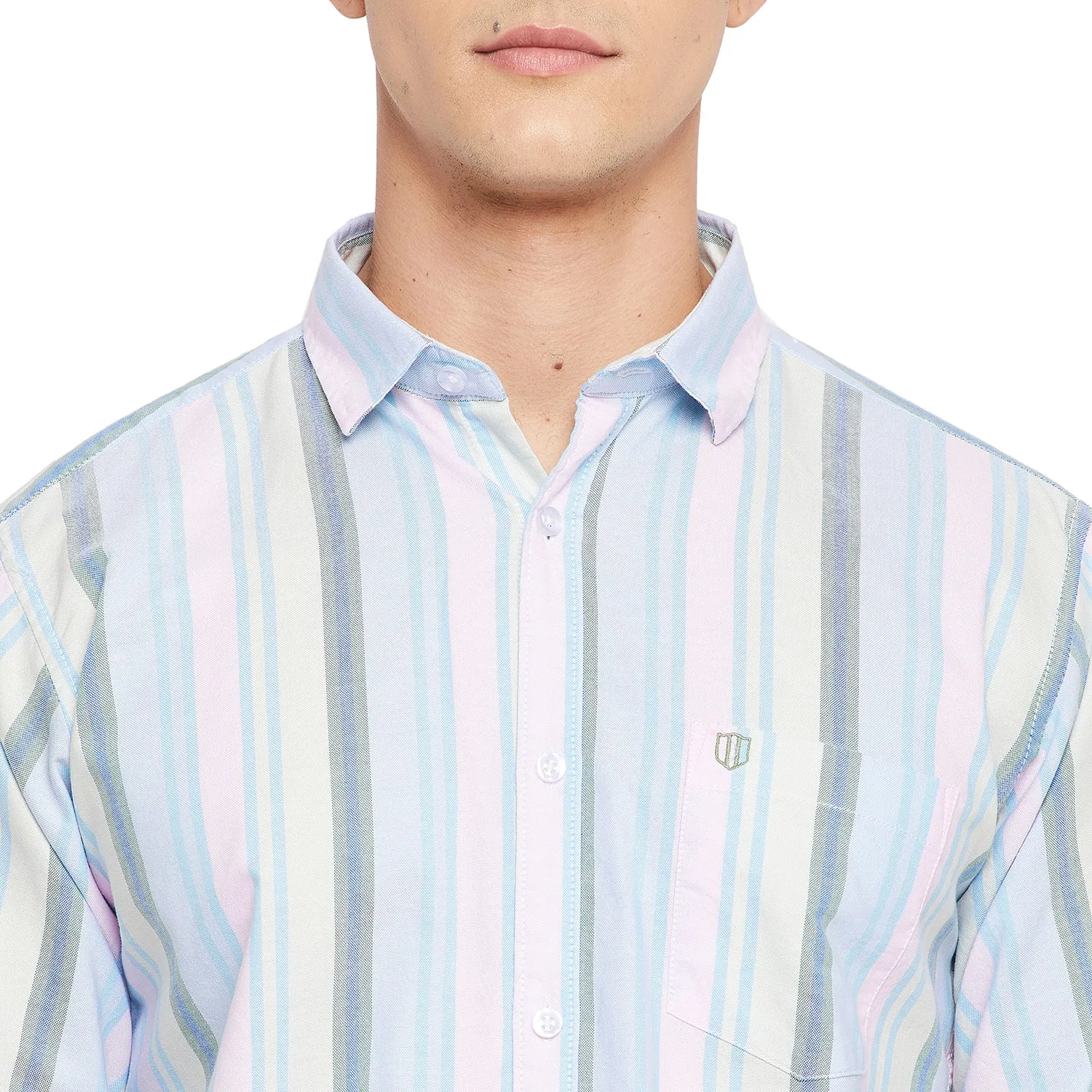 Duke Stardust Men Full Sleeve Cotton Shirt (SDO5STB)