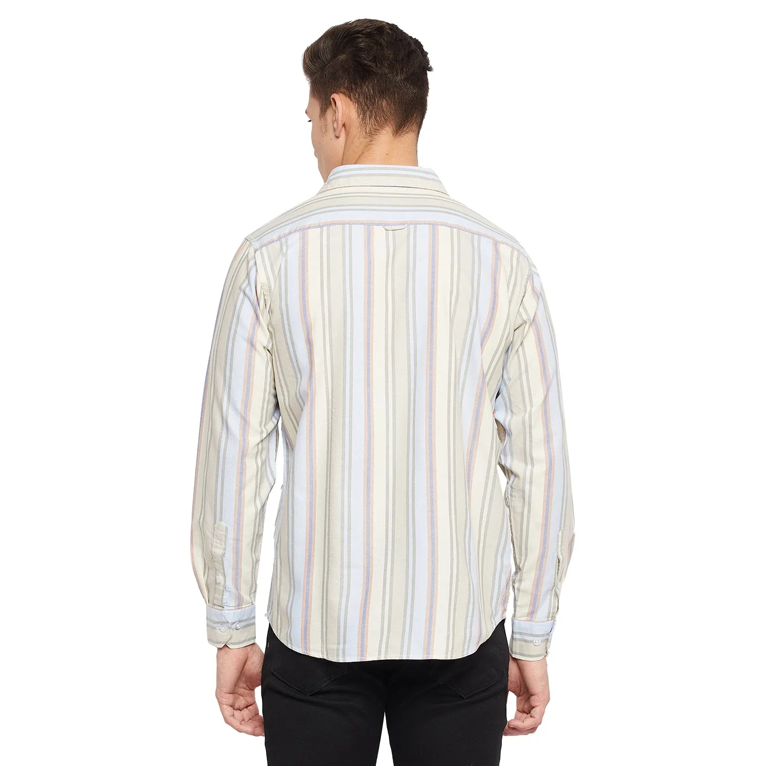 Duke Stardust Men Full Sleeve Cotton Shirt (SDO5STB)