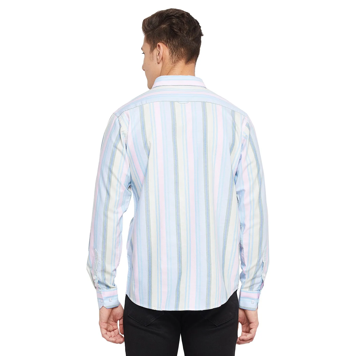 Duke Stardust Men Full Sleeve Cotton Shirt (SDO5STB)