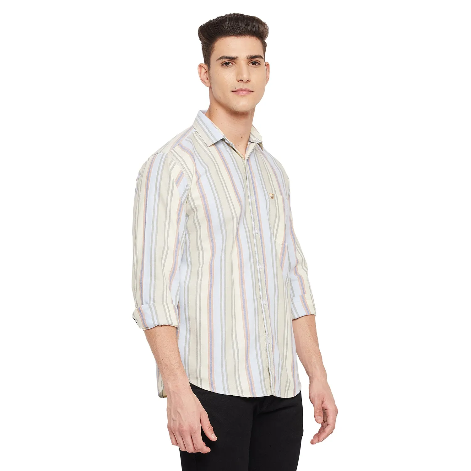 Duke Stardust Men Full Sleeve Cotton Shirt (SDO5STB)