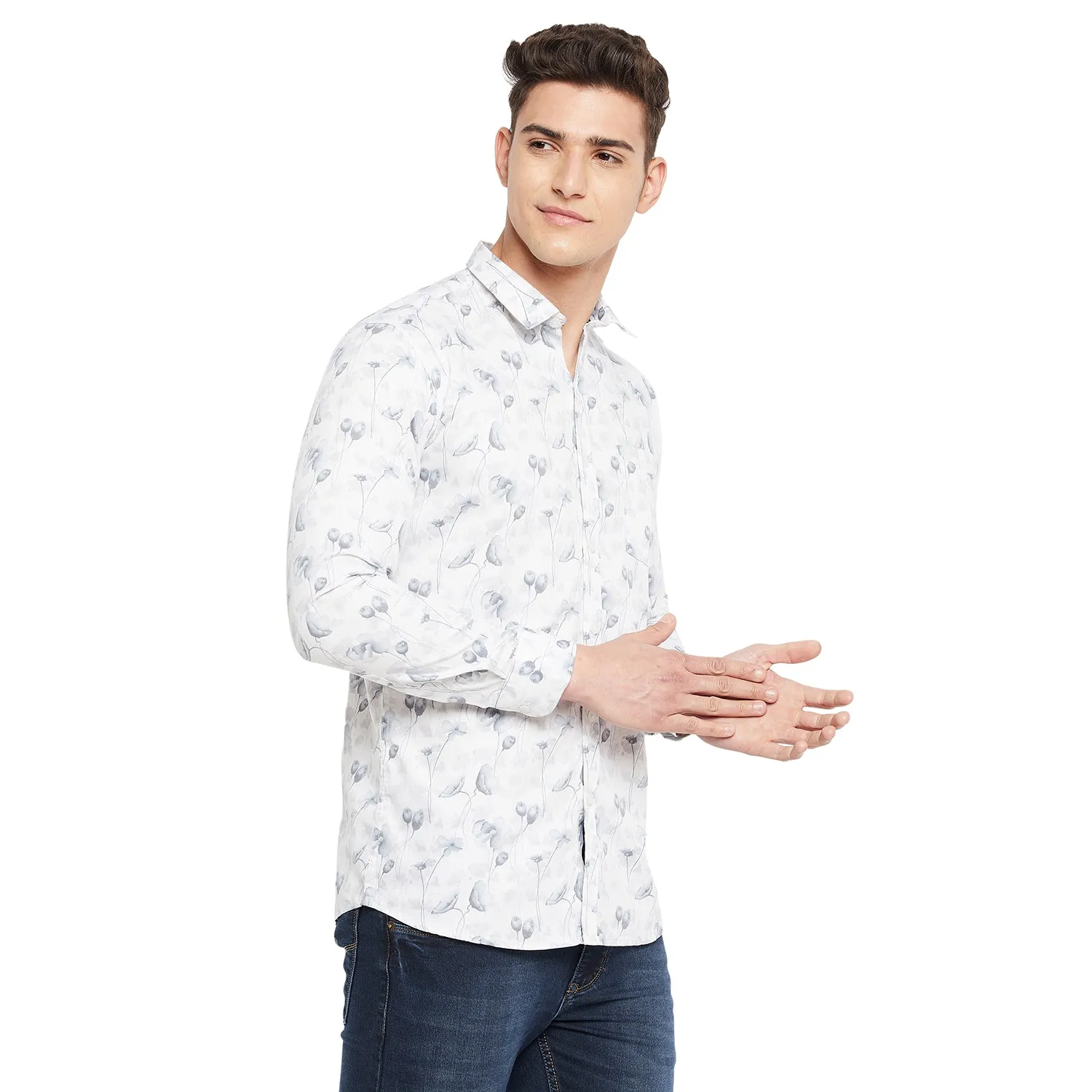Duke Stardust Men Full Sleeve  Cotton Shirt (SDO8963)