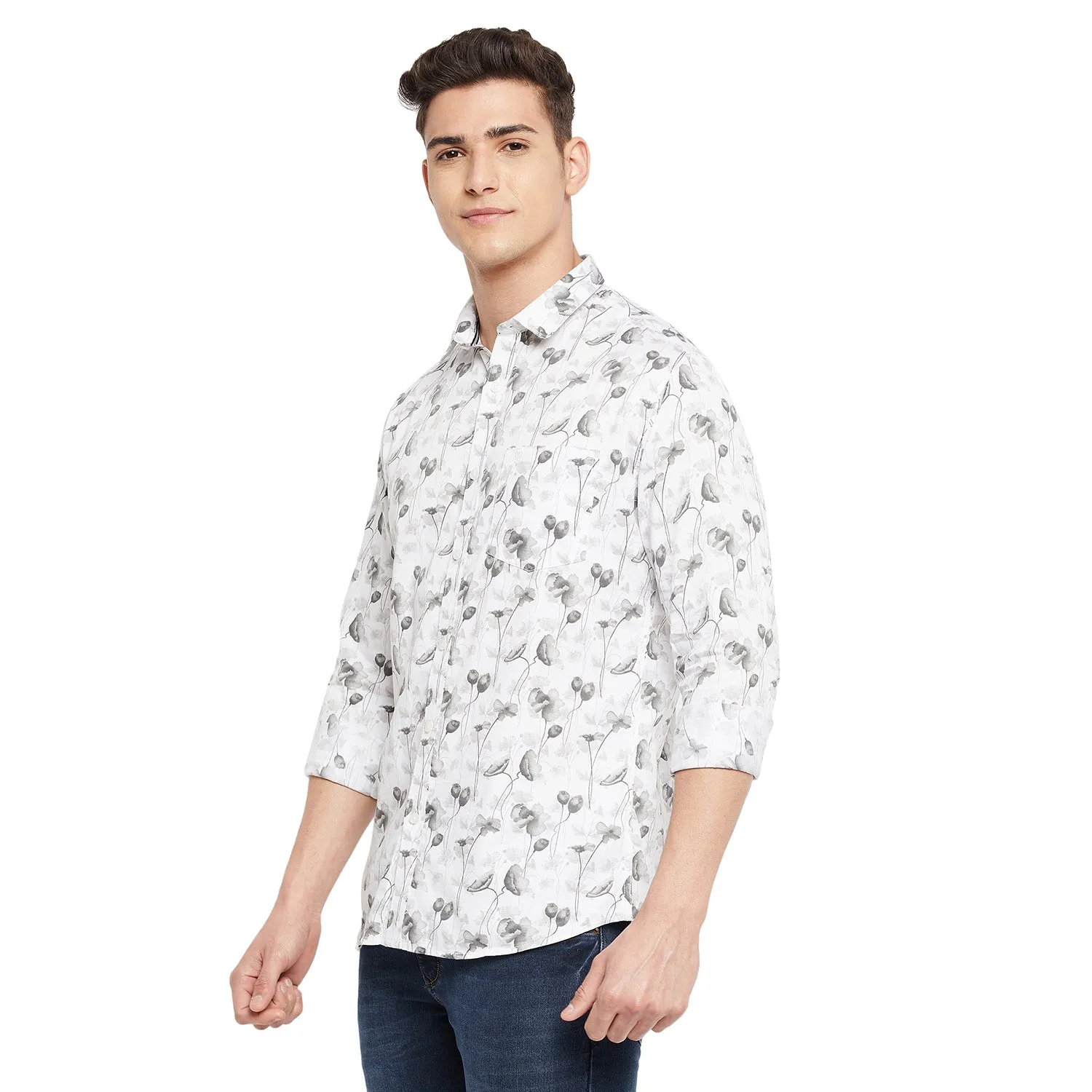 Duke Stardust Men Full Sleeve  Cotton Shirt (SDO8963)