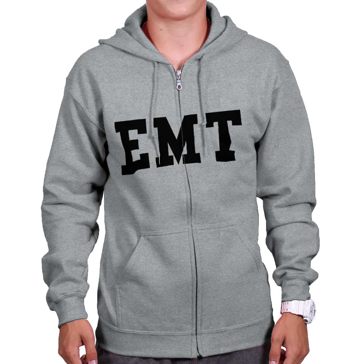 EMT Logo Zipper Hoodie