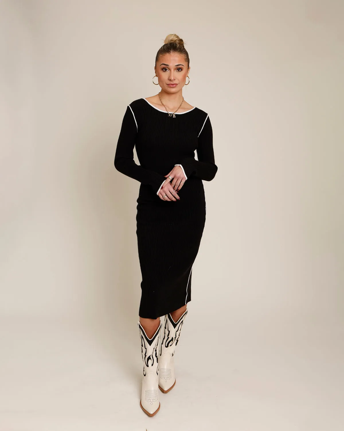 GEORGINA SWEATER DRESS