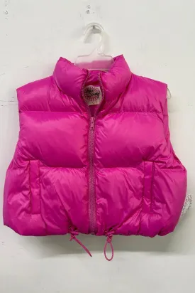 girls puffer vest