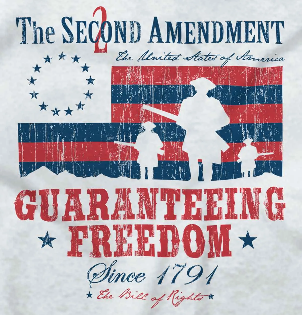 Guaranteeing Freedom Zip Hoodie