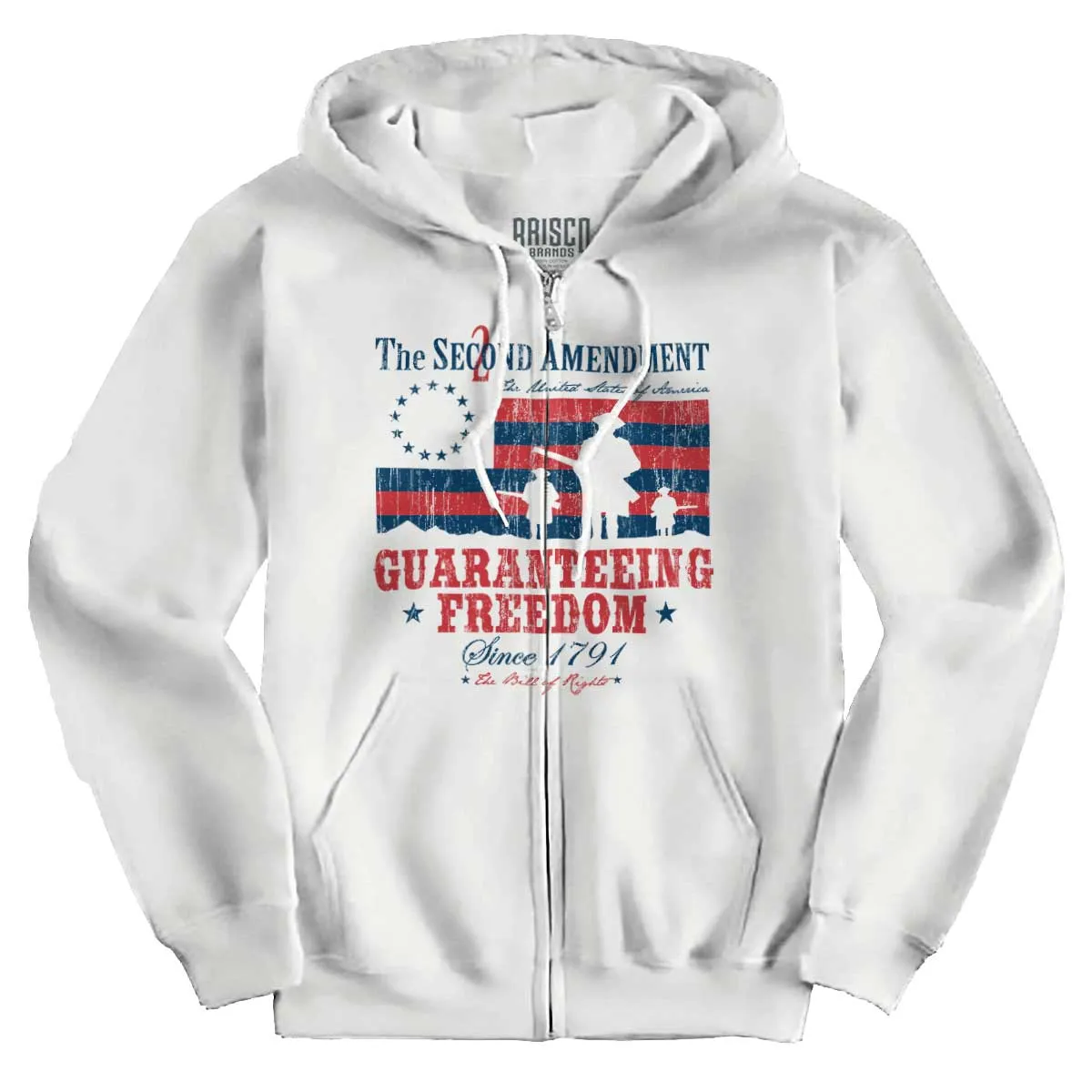 Guaranteeing Freedom Zip Hoodie
