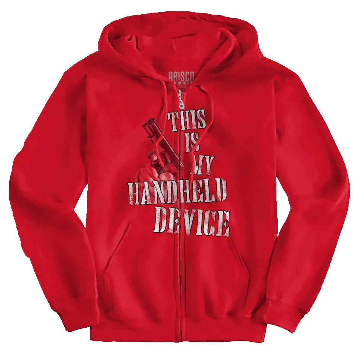Handheld Device Zip Hoodie
