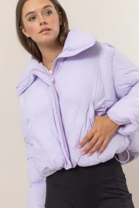 High Neck Puffer Jacket