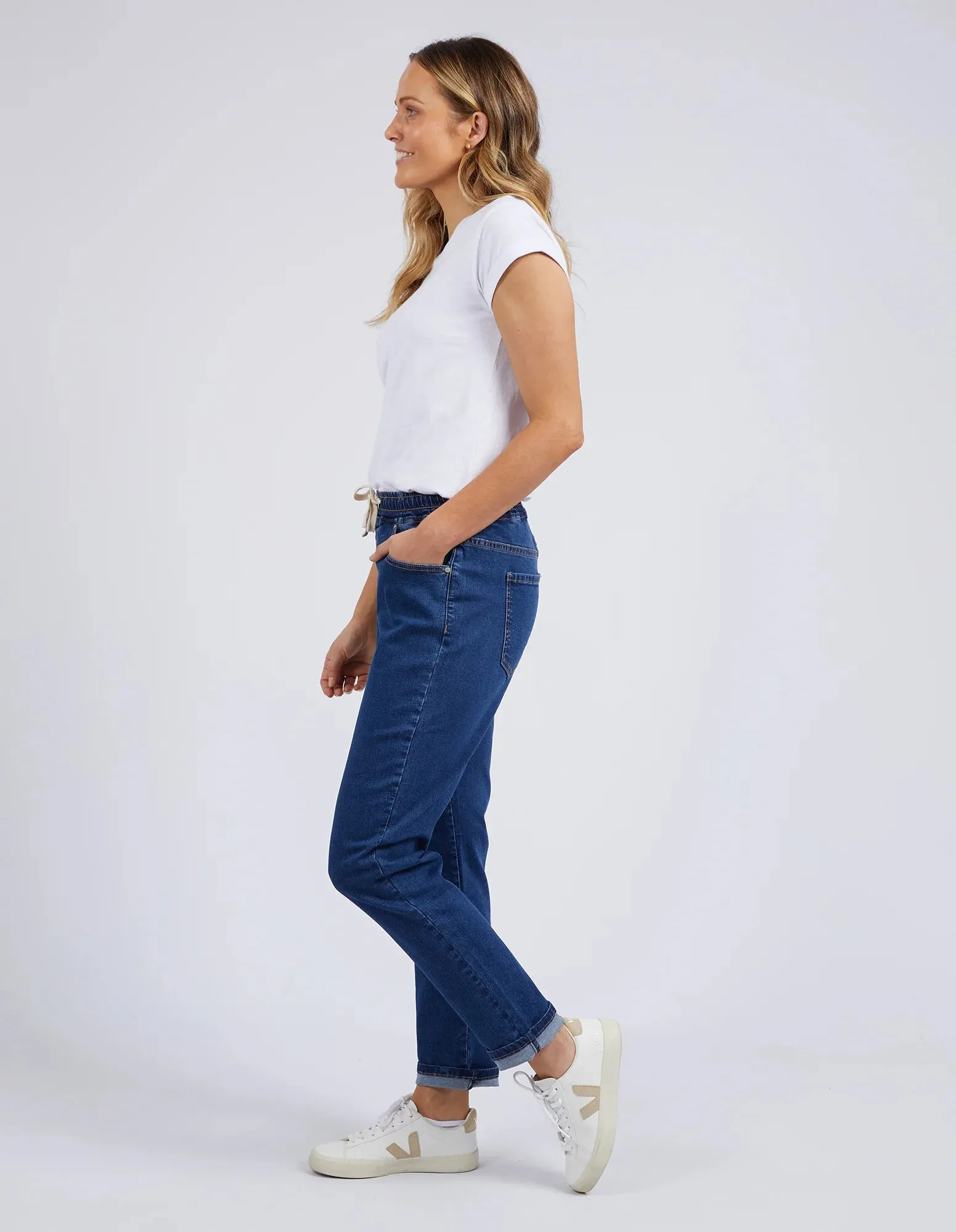 Juliette Jogger Jean - Dark Blue