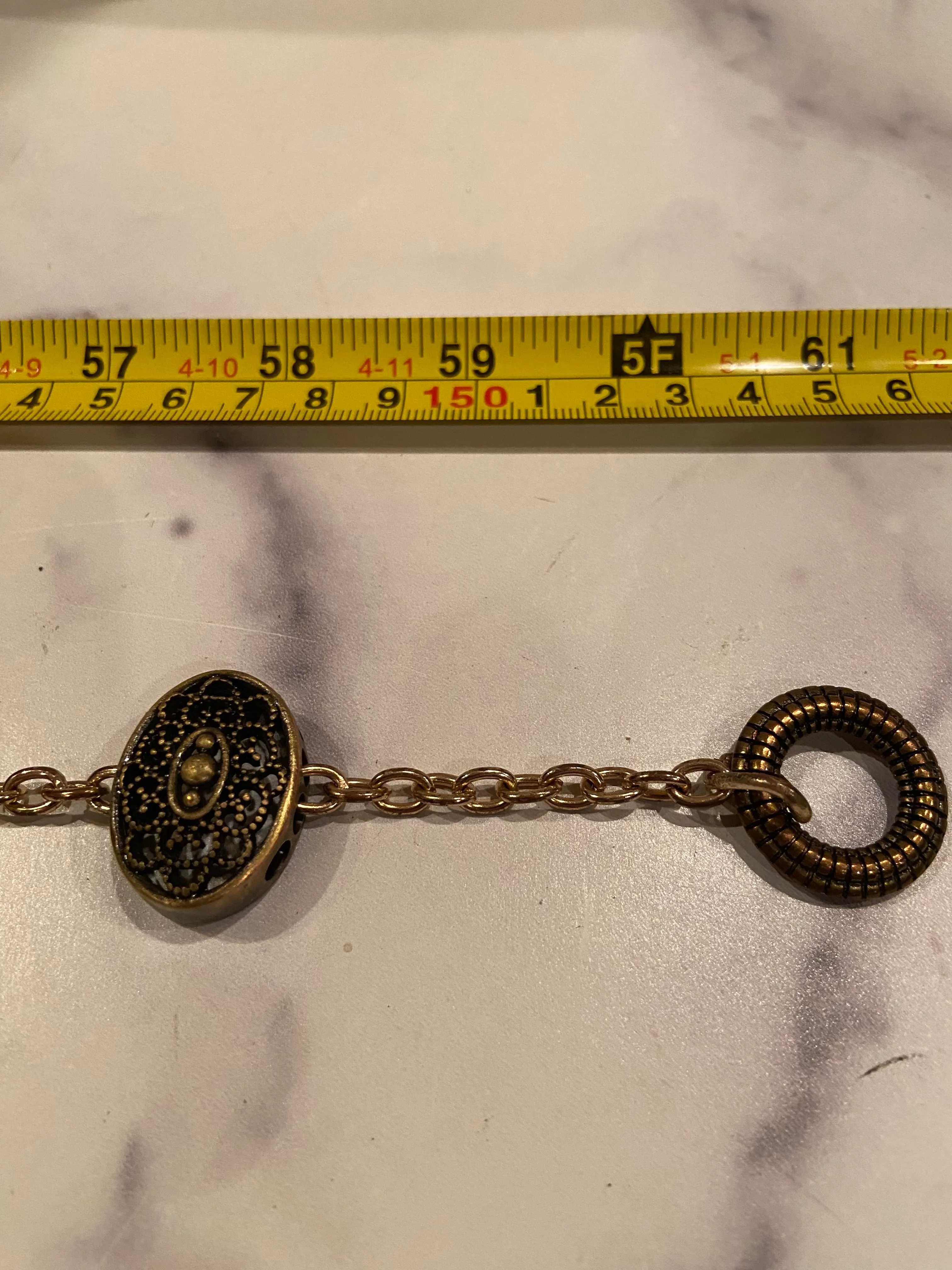 Layers & beads belt