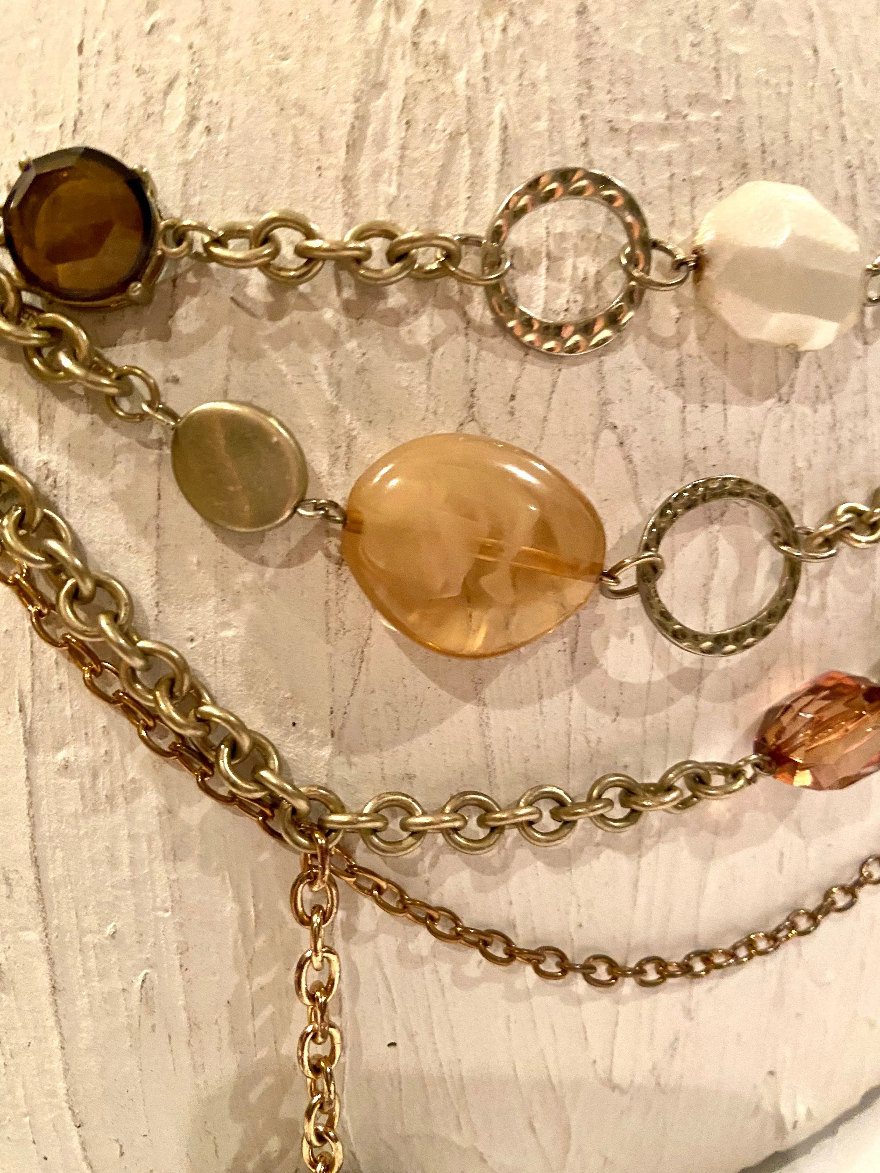 Layers & beads belt