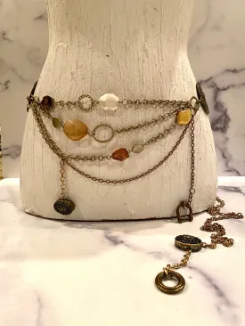 Layers & beads belt