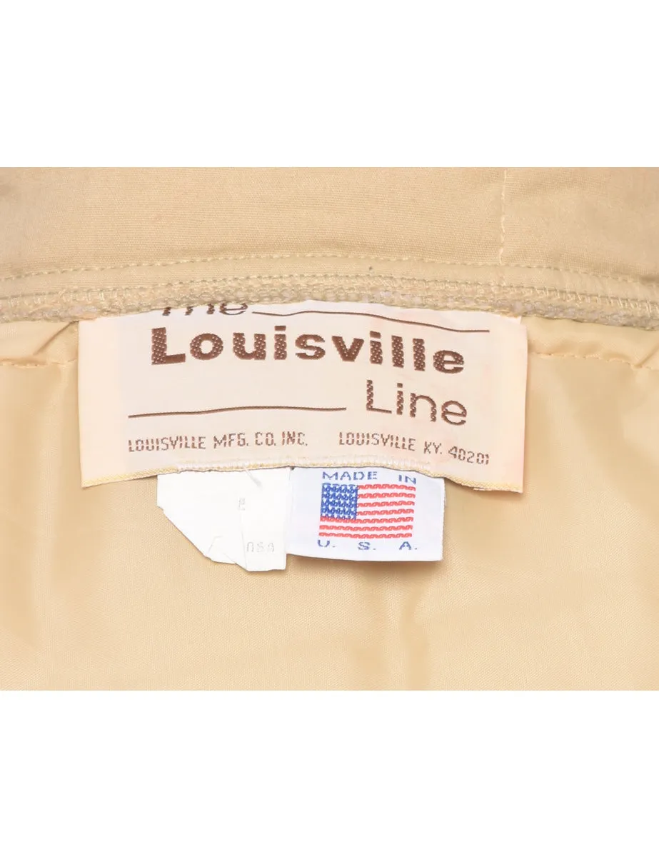 Light Brown Puffer Vest - XL