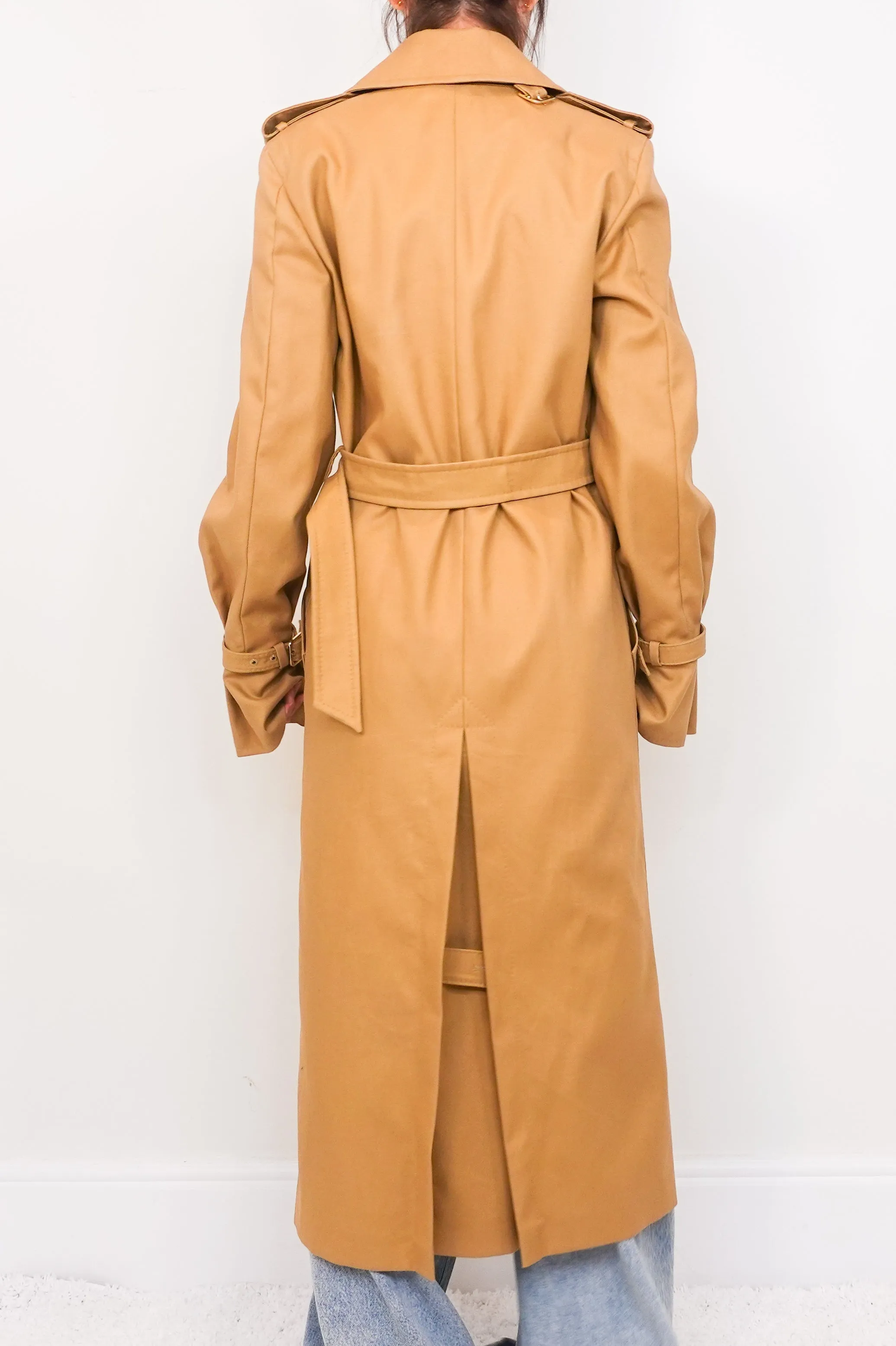 Long line beige Trenchcoat