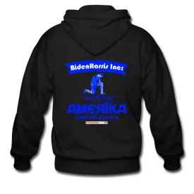 MAKING AMERIKA GROVEL AGAIN - Men's Zip Hoodie