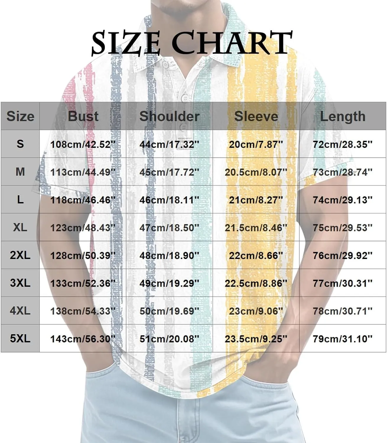 Mens Vertical Striped Polo Shirts Summer Color Block Tshirt Plus Size V Neck Tee Short Sleeve Vintage Collar Tops
