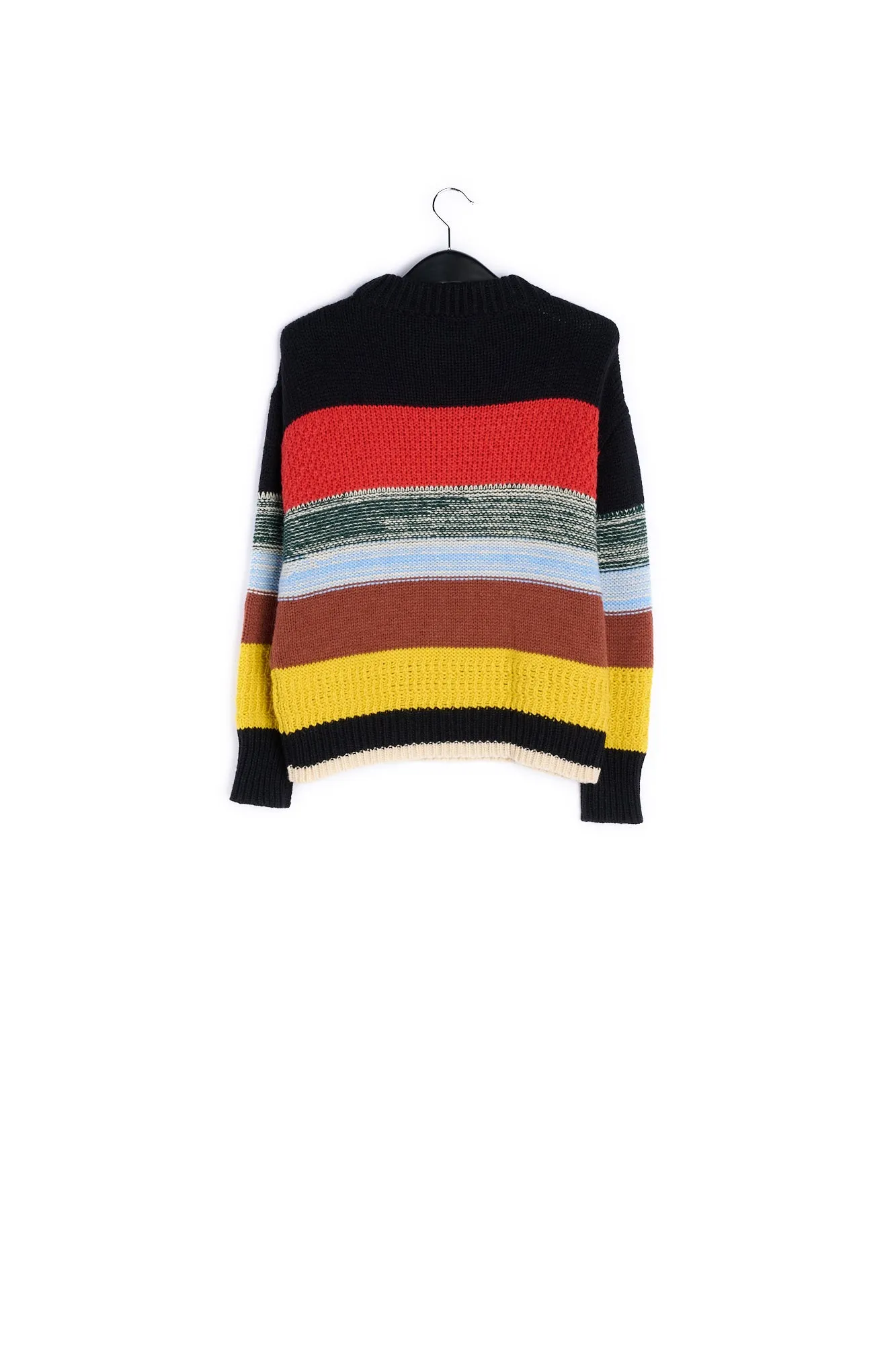 Multi color mixed sweater