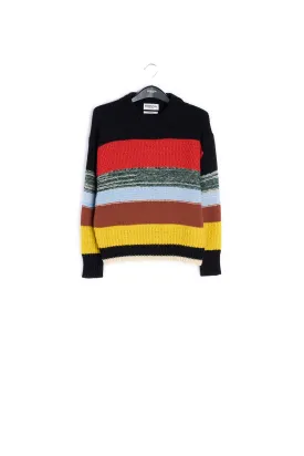 Multi color mixed sweater