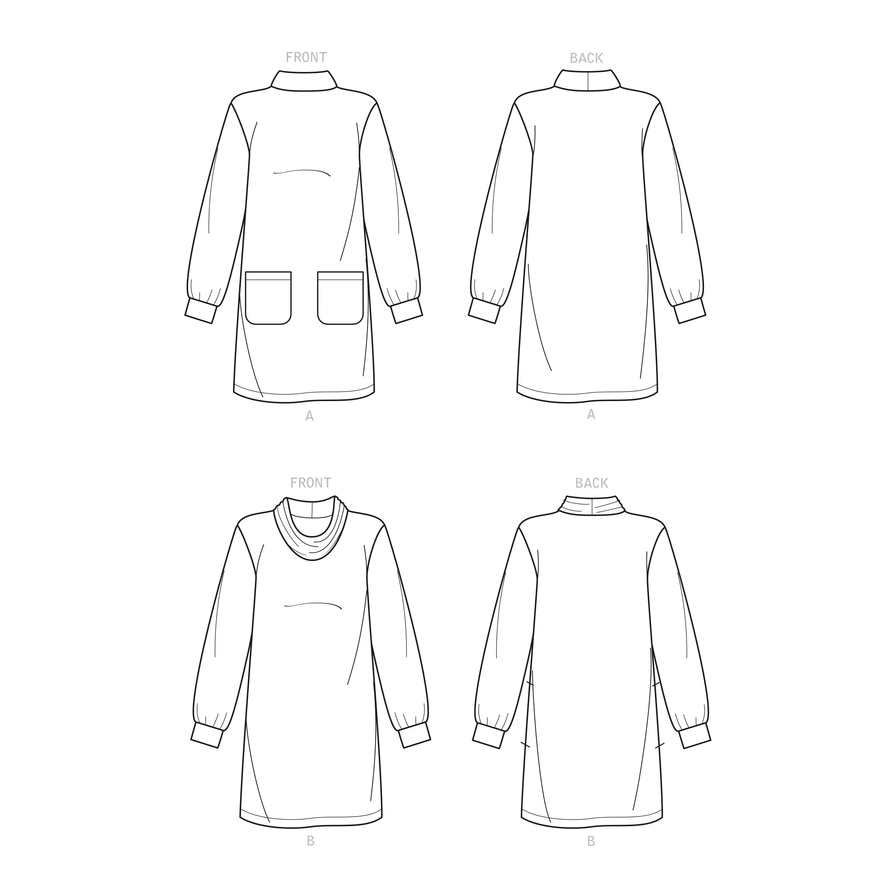Newlook Pattern N6683 Misses' Dresses
