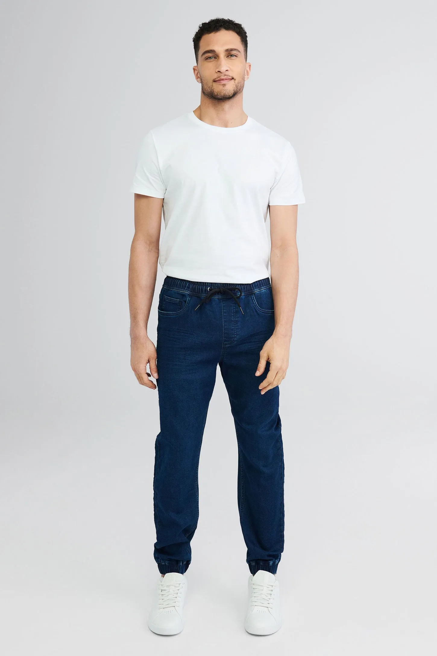 Pantalon jogger en jeans - Homme