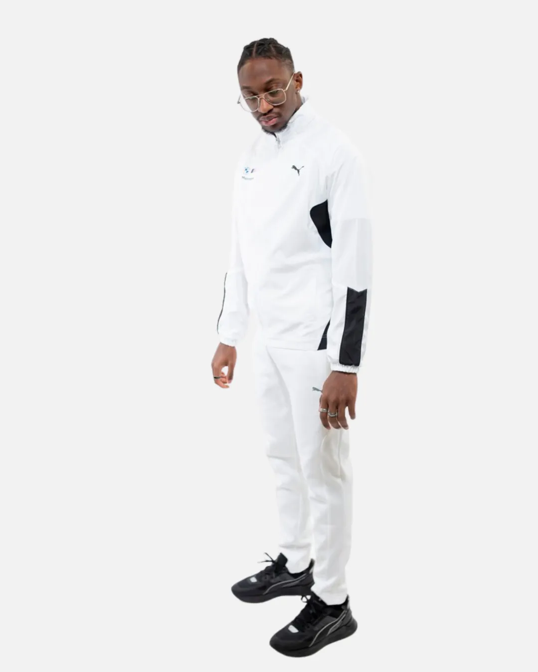 Pantalon Puma BMW Motorsport - Blanc/Noir